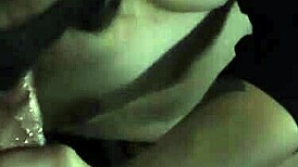 Amateur Couple Fucks Hot Brunette Intensely.