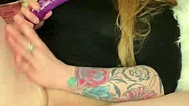 Pussy Pumped and Double Penetrated with Toys!