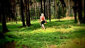 Shemale Samurai In Outdoor Transsexual Action