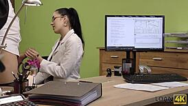 Elis Passes Dirty Casting With Sex For Cash In Agency!