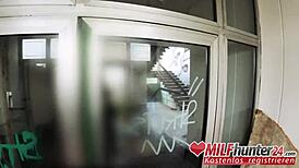 i banged skinny mature bitch vicky hundt hard at work