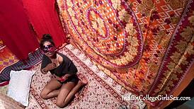 Indian Girlfriend's Intense Orgasm from Fingering