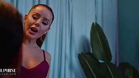 omg, i can't believe i hooked up with my secretary at work... delphine films, u know?