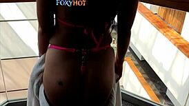 Un poco de exhibicionismo en el hotel with group swingers and blowjobs