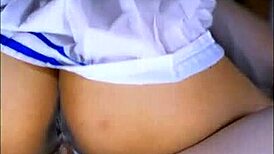 i got a tight surprise from my shy nerd latina college friend during our study session.