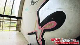 i banged skinny mature bitch vicky hundt hard at work