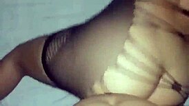 Beautiful brunette engages in intense anal fucking, showcasing her ass and deep penetration