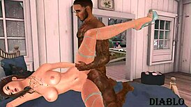 The time is always right for wild 3D cartoon banging