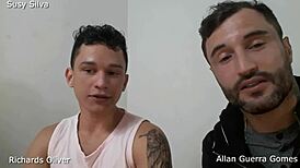 chatting with rich guys richards oliver and allan guerra gomes 😎