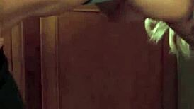 Big ass caucasian milf in group assfucking threesome with bubble butt cumshot.