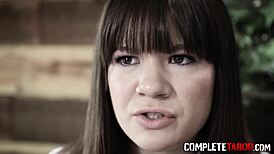 Those taboo stepdaughter teens got wild in a hot threesome.