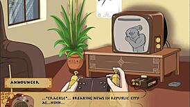 this review covers all the porn scenes in four elements trainer hentai game