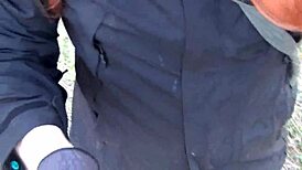 Broke Wearing Her Mask In Public