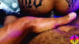 yo, check my ex devouring my ass and finishing inside my pussy in this trailer