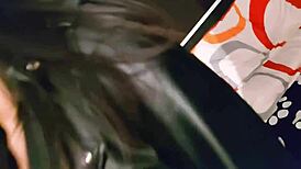 After the party, I fuck hard a sexy latina unknown girl in the room, riding cowgirl with big ass and tits. 😏