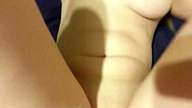 The blonde eagerly sucks and rides his throbbing cock passionately.