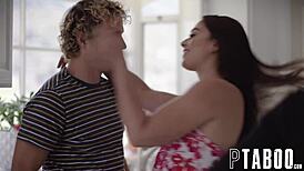 My Stepcousin Robby Apples and Sophia Burns Share an Unexpected Close Moment. Could This Lead to Something More Intriguing?