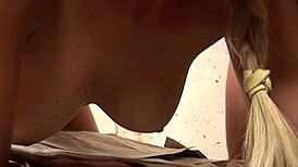 Natali Dirossa Trapped in Wild Group Fuck!