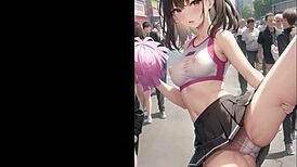 Ai Illustration Of Anime Characters