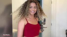 Blonde Brazilian Teen Sucks Big Black Cock Until Wet And Begging For Cum