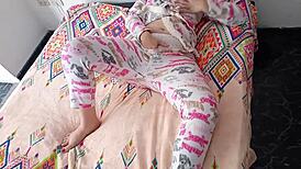 Best friend can't hold back and fingers herself in pretty underwear