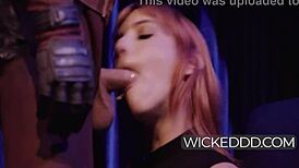 mr pool pulls out his cock for a lucky super fan