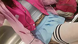 Hey, wanna see my panties in the metro? I'm a femboy crushing CDMX!