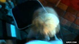 Busty Blonde In Fishnets Rides Cock With Oral And Deepthroat