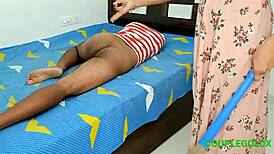 Komol Inserts Broom Into Husband's Ass Painfully