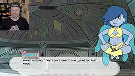 oh man, this steven universe hentai went wild with gem domination and facials 😈