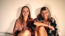 Real Homemade Interview on Using a Vibrator with Lesbian Kissing