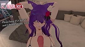 i cosplay as raiden shogun and let you chain me up for a sloppy tit fuck with cum soaked tits