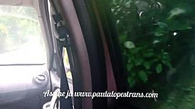 i suck black uber guy's cock and he cums in my mouth