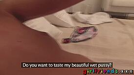 Girlfriends Create Homemade Sextape Using Sex Toy