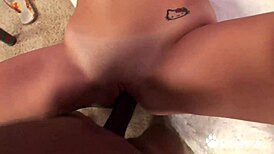 Young Brunette Kendra Kay In Interracial Encounter