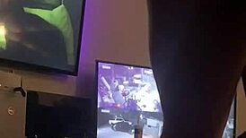 Wife Doing Cardio Workout