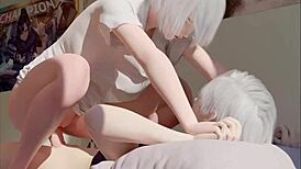 Nier Automata 2B Hentai Compilation 2022 Rocks
