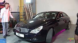 The big ass milf and her blonde friends engage in group sex with oral and doggystyle.