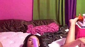 Man, I can’t even… Whorella Deville solo with wand massager got me shook!