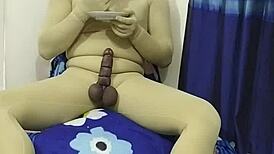 Hey, are you into zentai slave play with food fetish and rope bondage on penis?