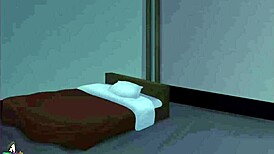 In DC Comics Unlimited Part 85, redhead babe walks slaves in voyeur BDSM game with big tits.