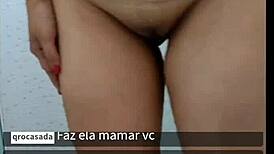 Why is my wife Aline so hot in the shower?