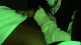 Cosplay Masked Snowbunny Giving Monster Head Slurping Gagging Deepthroat That Bbc With Wet Choking Homemade Interracial Wife