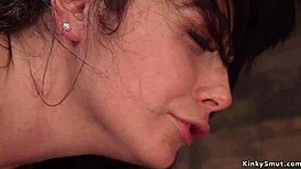 lesbian slave enjoys some ass discomfort