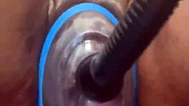 D Kitkat Uses Pumping Machine And Dildo