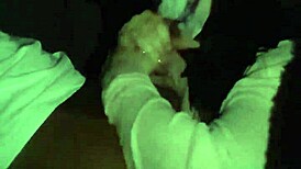 Cosplay Masked Snowbunny Giving Monster Head Slurping Gagging Deepthroat That Bbc With Wet Choking Homemade Interracial Wife