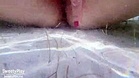 Watch me go extreme solo, masturbating underwater!