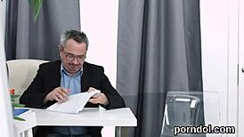 Lovely Teased and Reamed by Elderly Teacher