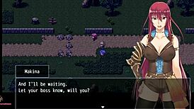 Fallen Makina starts her sexy adventure.