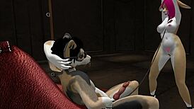 Tim Gets His Chance To Fuck Day The Pink Bunny The Way He Wants To